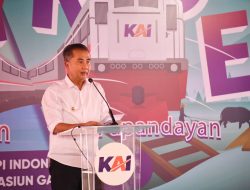 Pesan Bey Machmudin Pengoperasian KA Papandayan dan KA Pangandaran