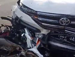 Mobil Tabrak Pengendara Motor di Pangandaran Alami Luka Berat Bagian Kepala