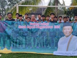 Milenial di Pangandaran Deklarasikan Dukungan untuk Dadang Okta Cabup 2024