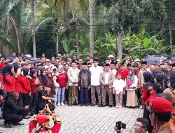 Ribuan Warga Pangandaran Dukung Dadang Solihat Bacalon Bupati Pangandaran 2024