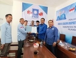 Ketua DPC Gerindra Daftar Bacabup ke DPD PAN Pangandaran