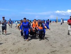 Dua Wisatawan Tenggelam di Pantai Pangandaran Dua Hari Libur Lebaran