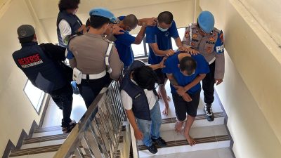 Taktisnya Polres Pangandaran Ringkus Komplotan Maling Gabah Petani