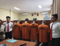 Berantas Narkoba, Polres Pangandaran Amankan Empat Tersangka Peredaran Obat Terlarang