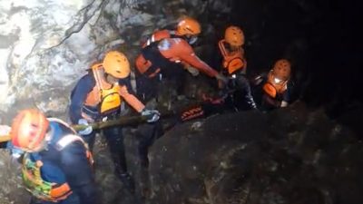 Memed Ditemukan Tewas Usai 3 Hari Hilang di Goa Lalay Pangandaran 