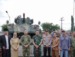 Dampingi Panglima TNI, Bupati Pangandaran Resmikan Tugu Panser Saladin