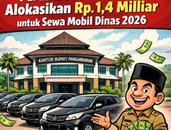 Pemkab Pangandaran Alokasikan Rp 1,4 Miliar untuk Sewa Mobil Dinas 2026