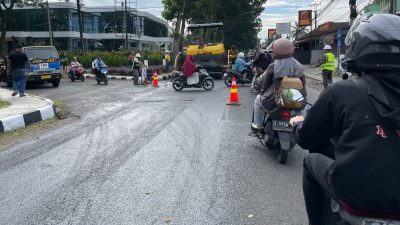 Perbaikan Jalan Nasional 3 Cijulang-Pangandaran Siap Sambut Libur Lebaran