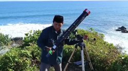 Pemantauan Hilal Idul Fitri 1447 H/2026 di Pangandaran Belum Terlihat