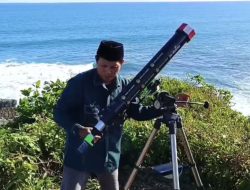 Pemantauan Hilal Idul Fitri 1447 H/2026 di Pangandaran Belum Terlihat