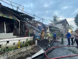 Detik-detik RM Seafood Pangandaran Ludes Dilalap Si Jago Merah