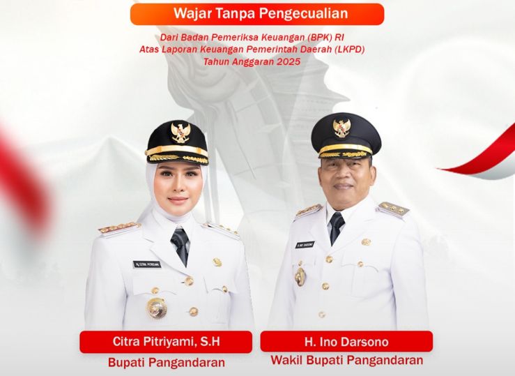 Bupati dan Wakil Bupati Pangandaran