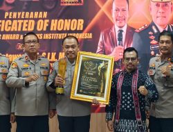 AKBP Ikrar Potawari Raih Penghargaan Nasional “The Best Integrity and Socially Awareness Leader 2026