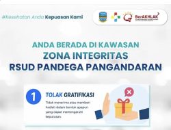 Komitmen Zona Integritas, RSUD Pandega Pangandaran Perketat Pengawasan Bebas Pungli dan Calo