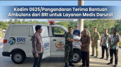 Tingkatkan Pelayanan Kesehatan Masyarakat, BRI Serahkan Ambulans ke Kodim Pangandaran