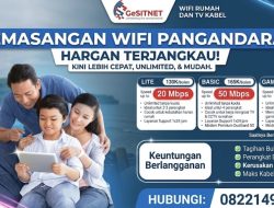 GesitNet, Wifi Pangandaran dengan Harga Terjangkau