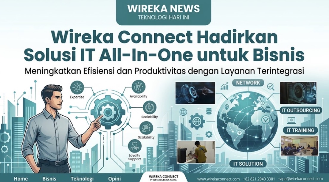 Dukung Akselerasi Digital Perusahaan, PT Wiharya Reksa Karya Hadirkan Layanan All-in-One IT Solution melalui Wireka Connect