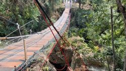 Sling Jembatan Pongpet Putus Saat Diresmikan, Dandim Pangandaran Akui Lalai