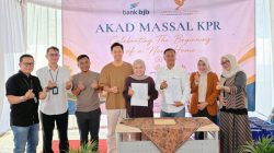 Dukung Akses Hunian Layak, bank bjb Pangandaran Fasilitasi Akad Massal 40 Debitur KPR
