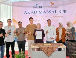 Dukung Akses Hunian Layak, bank bjb Pangandaran Fasilitasi Akad Massal 40 Debitur KPR